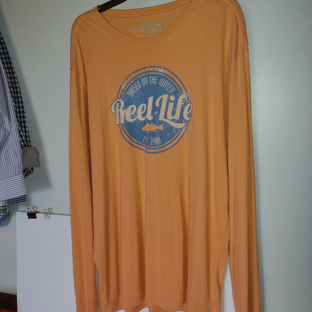 Reel Life Men's T Shirt Size Xl